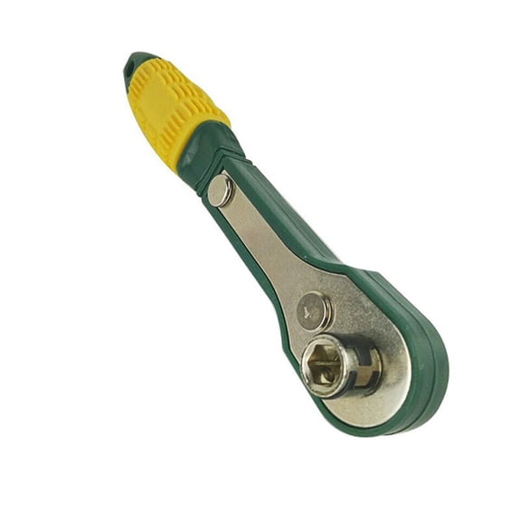 1/4 Mini Quick Ratchet Wrench Screwdriver Lever Socket Spanner Repair Tools