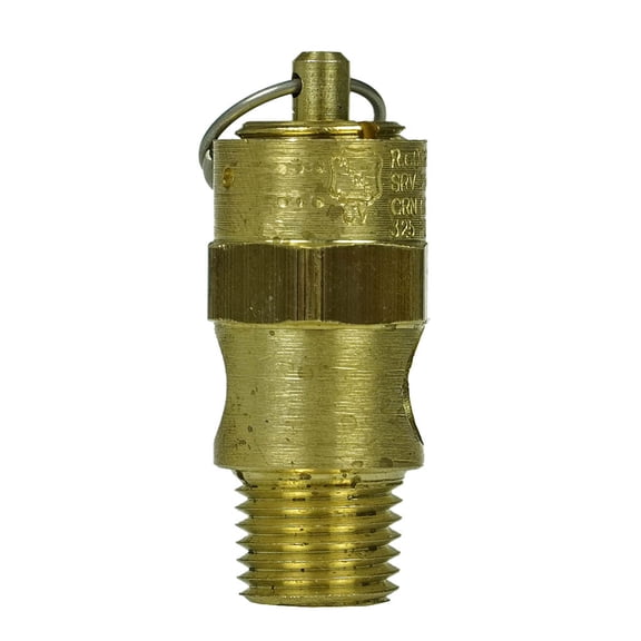 1/4" NPT 325 PSI Air Compressor Brass Safety Relief Pressure Valve Tank Pop Off