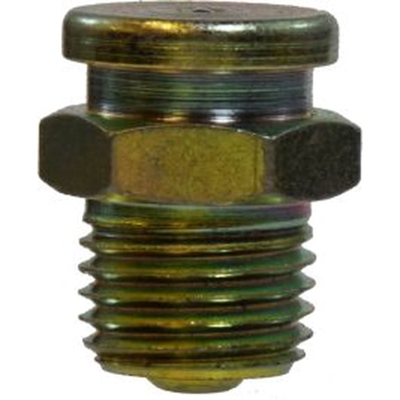 1/4 NPT Button Head Grease Ftg, Steel Grease Fittings, Brass Fittings