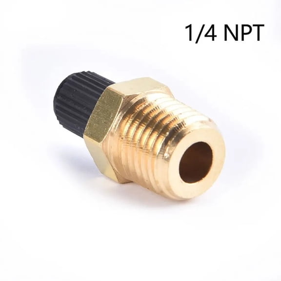 1/4 Npt 1/8 Npt M10 Air Compressor Tanks Fill Valve Brass Valve Tire Valve Core 1-4 Npt-Extended