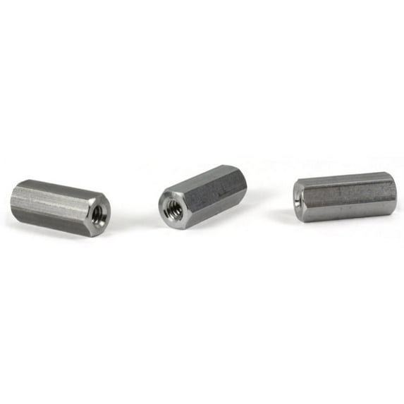 1/4" OD Hex Standoffs (Female-Female) / 8-32 x 1 1/8" / Aluminum - 1000 Piece Carton