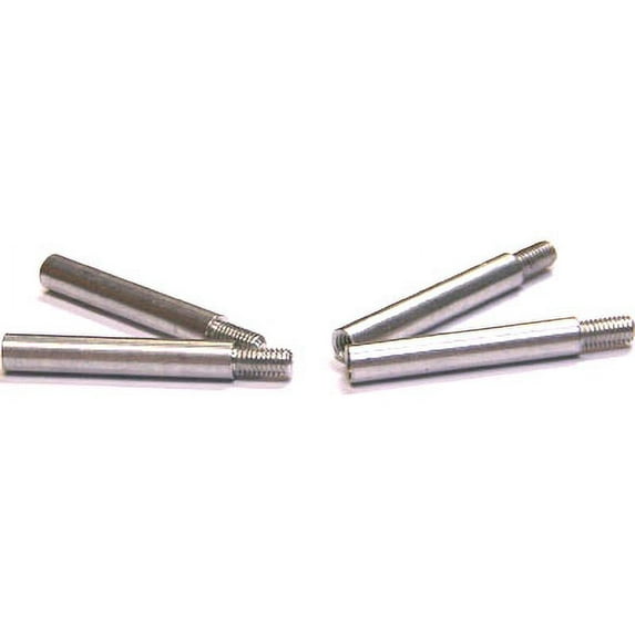 1/4" OD Round Standoffs (Male-Female) / 4-40 x 1/2" / Brass / Nickel - 500 Piece Carton