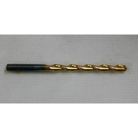 1/4" Parabolic Flute Tin Coated Hss Jobber Length Drill (J-1-6-5-1)