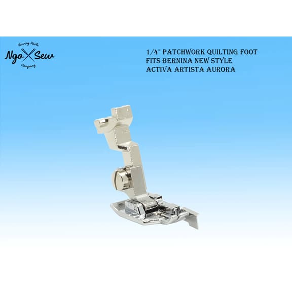 1/4" Patchwork Quilting foot/feet fits Bernina New Style Activa Artista Aurora