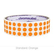 1/4" Permanent Round, Color-Code Dot Stickers: 1,000/Roll