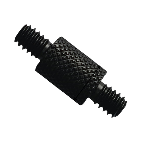 1/4" Precisions Threaded Tripod Screw Adapter For Camera Mounts Universally Double Ended Aluminum Design