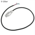 thumbnail image 1 of 1/4" Pressure Transducer with Long Cable Accuracy Analog Output Signal Fitting for Water Gas Oil Durable, 1 of 8