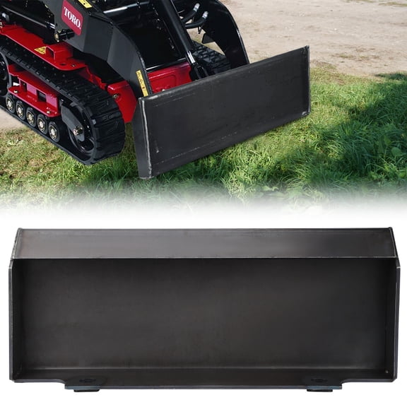 1/4" Quick Attachment Mount Plate Skid Steer Compatible with Dingo Ditch Witch, 1/2" Thick Inserts