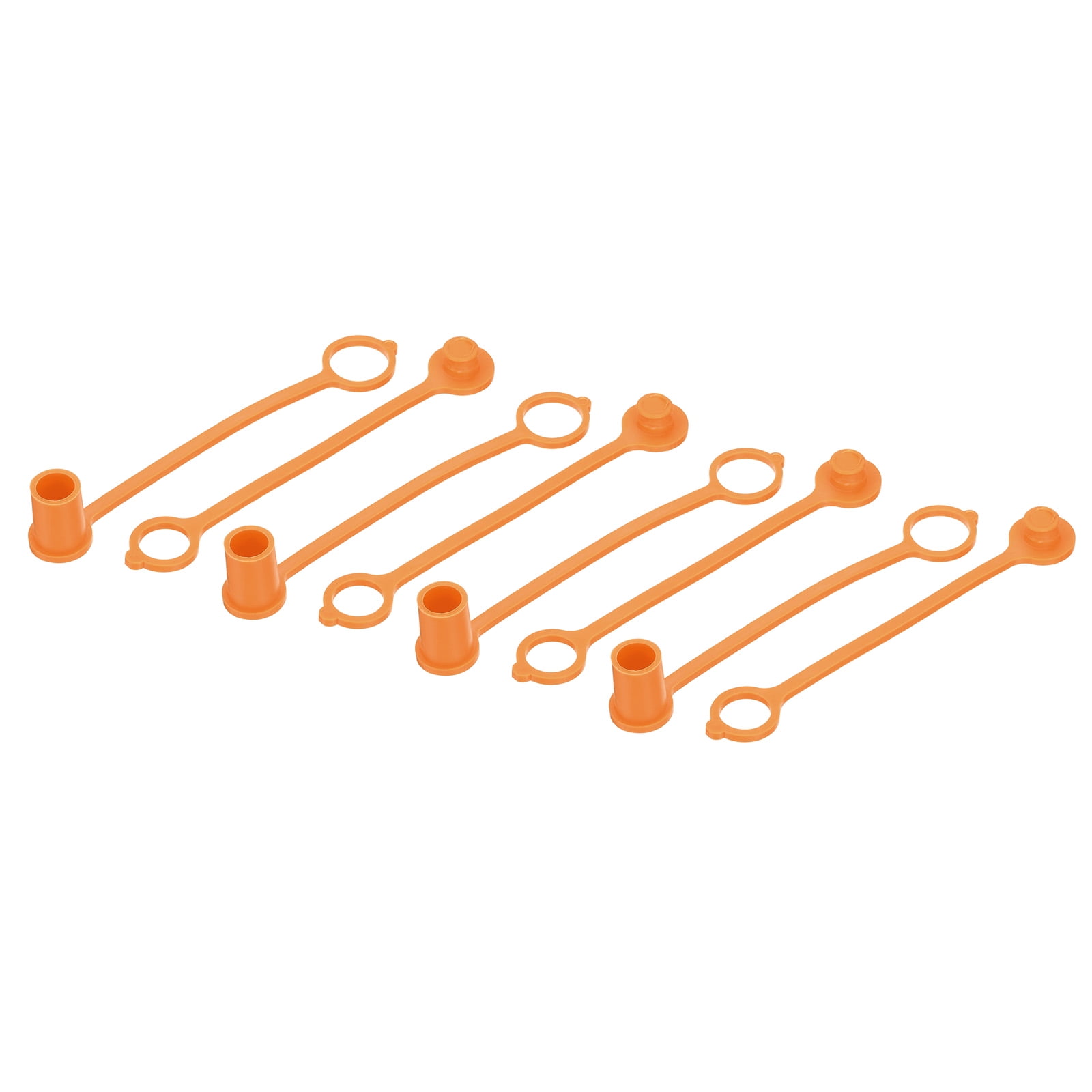 1/4" Quick Disconnect Connect Dust Cap and Plug Cover, 16pcs Rubber