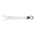 thumbnail image 1 of 1/4" Reversible Ratcheting Combination Wrench - 12 Point Reversible Ratcheting Box End & Standard Open End With High Polish Chrome Finish. Williams® # JHW1208RC, 1 of 2