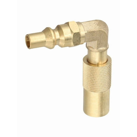 1/4' Rv Quick Connect 90 Degree Adapter For Propane Tabletop Camping Grills