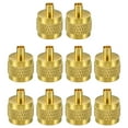 thumbnail image 1 of 1/4" SAE Service Access Valve Caps Refrigeration Service Valve Cap Valve Core Remover with Rubber Seal, 10 Pack, 1 of 5