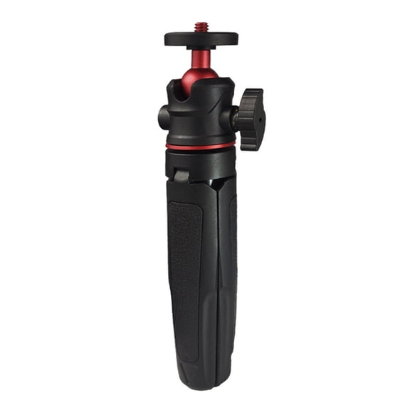 1/4'' Screw Tripod 3 Levels Adjustable Desktop Tripod Stand for Webcam Cellphone