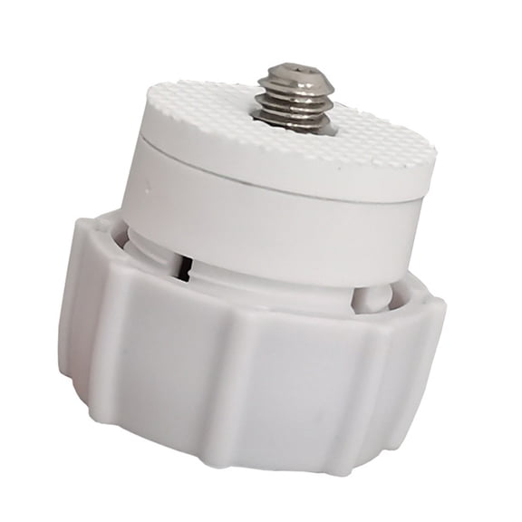 1/4 Screw to 17mm Ball Head Interfaces Plastic Joint Adapter for Phone Holder Camera Car Mounting Tripods