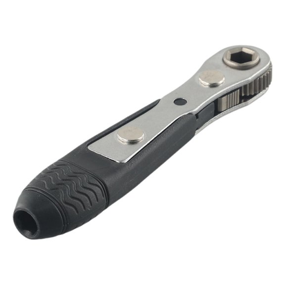 1/4 Screwdriver Rod Adjustable Fast Ratchet Wrench Quick Socket Wrench Tools