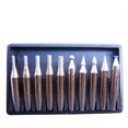 thumbnail image 1 of 1/4" Shank Mini High Speed Diamond Ball End Grinding Bit Set, 1 of 1
