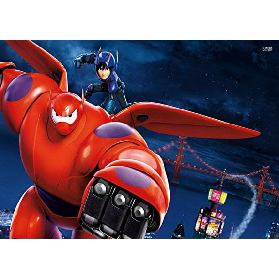 1/4 Sheet Big Hero 6 Edible Frosting Cake Topper*