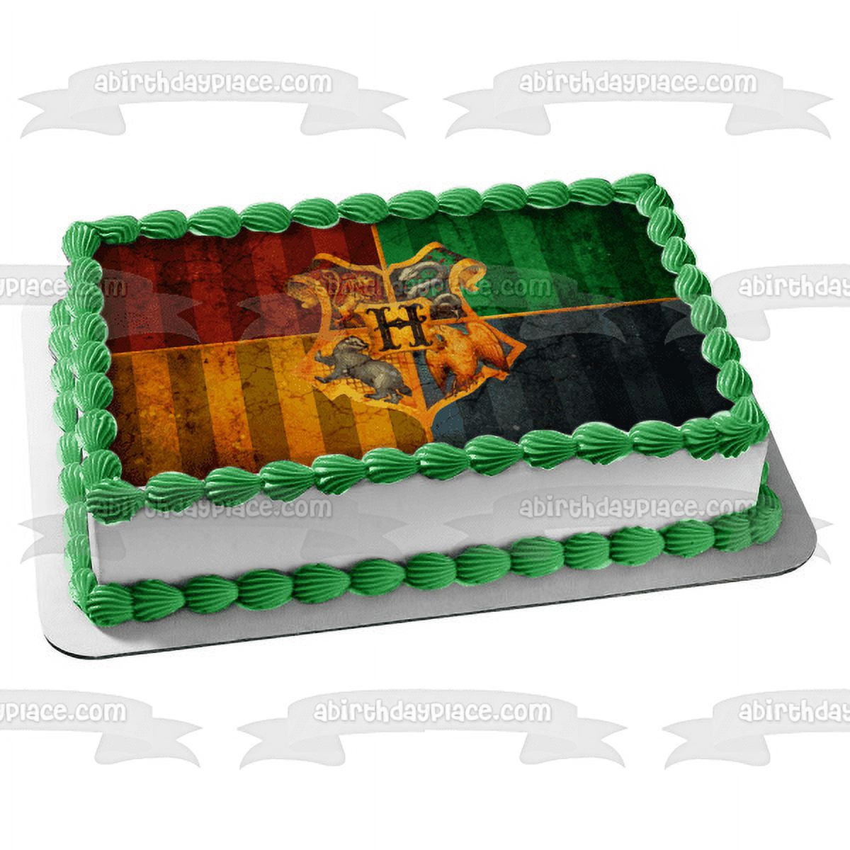 Harry Potter - Edible Cake Topper - 11.7 x 17.5 Inches 1/2 Sheet  rectangular 