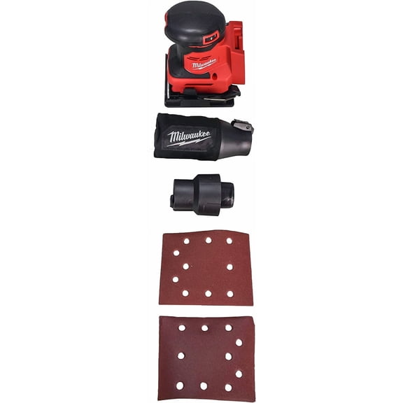1/4 Sheet Sander - M18 Electric Sander, Compact Design, Dust Collection, Variable Speed