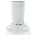 thumbnail image 1 of 1/4" Skinny Elastic Ribbon White 25 Yards, 1 of 3