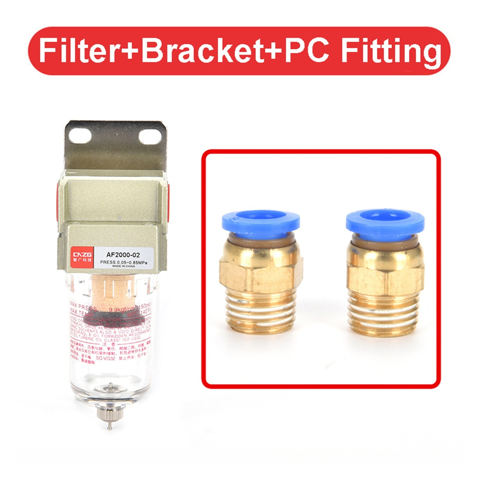 1/4 Source Processor Filter,Air Pump Oil And Water Separator Catch Can