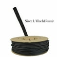 thumbnail image 1 of 1/4'' Split Braided Sleeving Flexible Expandable Wiring Tubing Easy Install Lot, 1 of 4