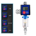 thumbnail image 1 of 1/4" Spray Gun Digital Paint Air Pressure Regulator Gauge Water Trap Filter Tool, 1 of 12