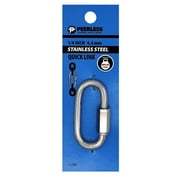 1/4" Stainless Steel Quick Link, Peerless Chain Company, #4721838