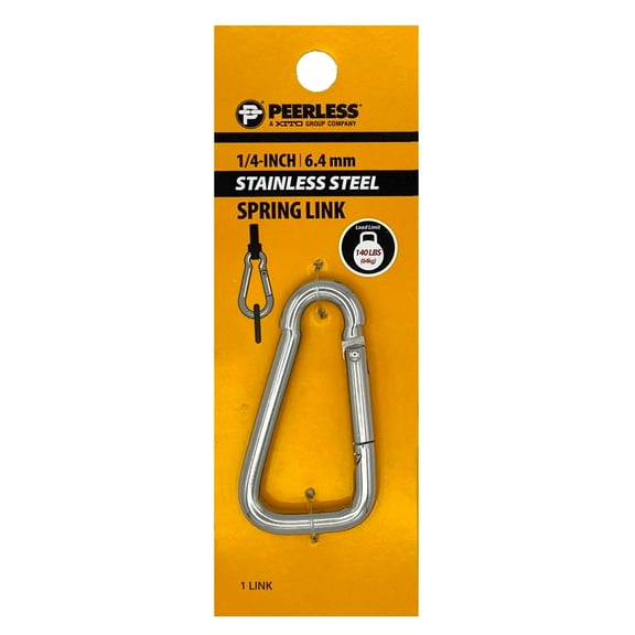 1/4" Stainless Steel Spring Link, Peerless Chain Company, #4731439JS