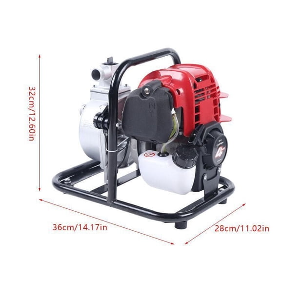 1" 4 Stroke Gas Powered Water Pump High Pressure Irrigation Water Pump Transfer