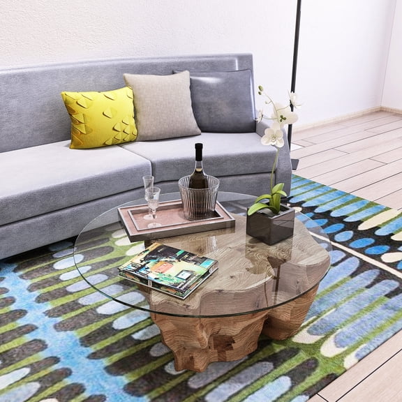 1/4" Thick Glass Table Top / For Family & Guesthouse / Heat & Impact Resistant Design