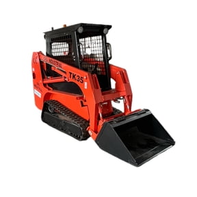 1.4 Ton, Open Cabin Skid Steer W/KUBOTA Diesel Engine | TK35