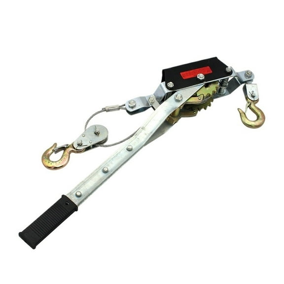 1-4 Ton Wire Hand Power Puller Tighten Tool, Steel Cable ar Winch Puller Mini Tightener Double Hook Lifting Tools