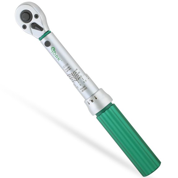 1/4 Torque Wrench with Magnetic Lock System, Inch Pound Torque Wrench (5-50 in-lb)(0.6-5.6 Nm), Digital-Quality Precision, Professional Mechanic Tool Set for Automotive & DIY - 1/4" Drive