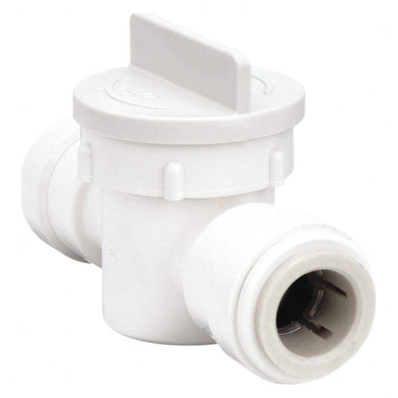 1/4-Turn Stop, 3/8 in CTS x 3/8 in CTS