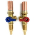 1/4 Turn VALVES WITH WATER HAMMER ARRESTOR [3131] 1/2" F1807 PEX x 3/4