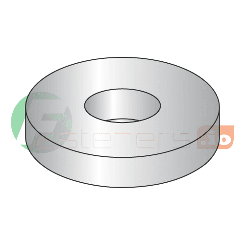 1/4" USS Flat Washers / 18-8 Stainless Steel / Outer Diameter: 3/4" / Thickness Range : .051" - .080" (Quantity: 1,000 pcs)