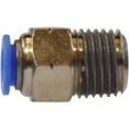thumbnail image 1 of 1/4 X 1/4 Push-In X MIP Adapter, Composite Body Push In Fittings, Brass Fittings, 1 of 1