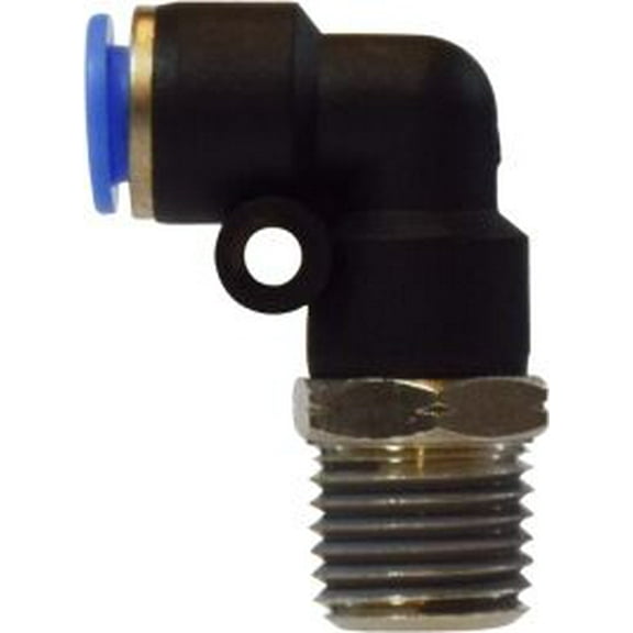 1/4 X 1/4 Push-In X MIP Swivel Elb, Composite Body Push In Fittings, Brass Fittings