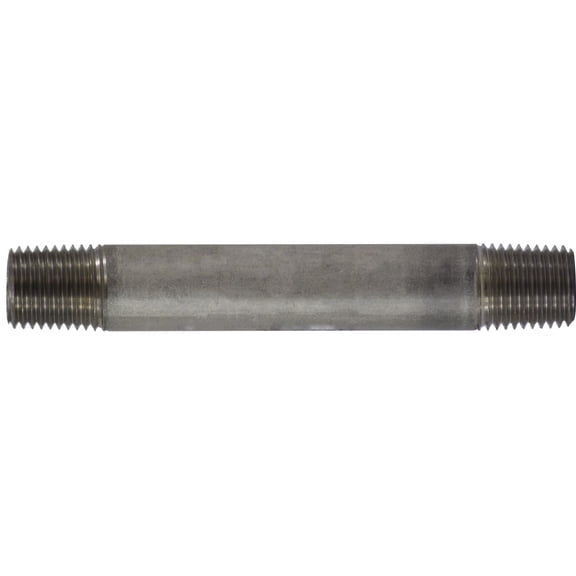 1/4 X 3-1/2 304 SS Nipple, #304 Sch 40 Stainless Steel Nipples, Nipples and Fittings
