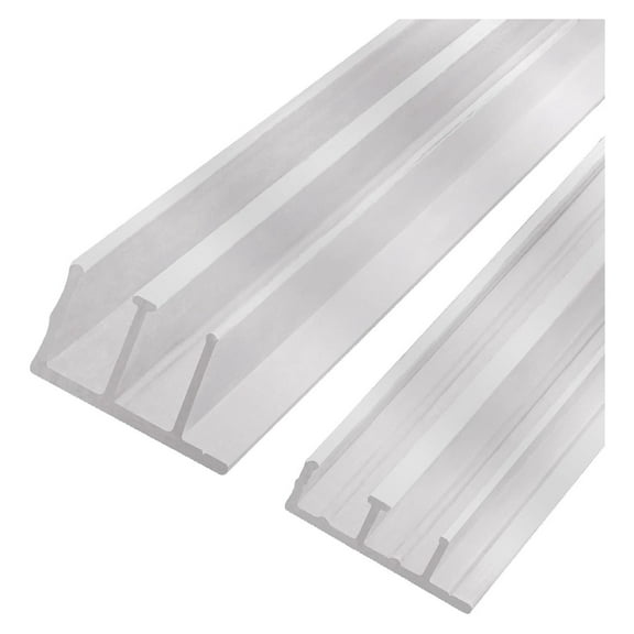 1/4" X 6' Aluminum Sliding Door Track (6 FT Long)