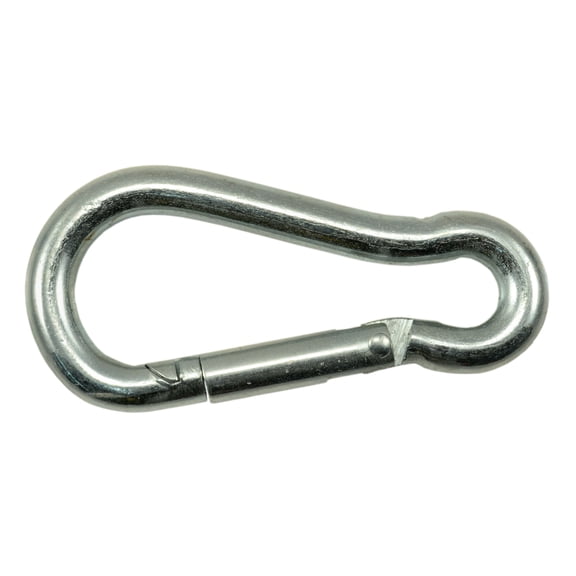 1/4" Zinc Plated Steel Safety Hooks (10 pcs.)