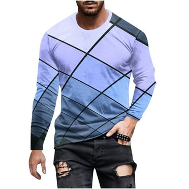 1/4 Zip Pullover Mens Golf Clearance Sweatshirts Casual Round Neck Long Sleeve Pullover Stripe Print Tops