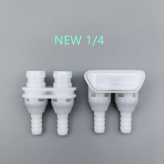 1-4 a set new-Male and female barb valve pipe joint, Inline fitting, Panel mount insert, Coupling body, Quick stop, 7.3mm, 9.0mm, 10.0mm