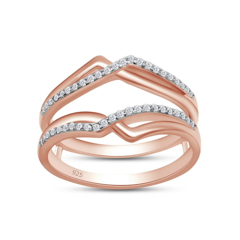 1 4 ct t.w Round Cut Lab Created Moissanite Diamond Infinity