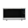 thumbnail image 1 of 1.4 cu. ft. 1000W Sharp Black Carousel Countertop Microwave Oven (SMC1443CM), 1 of 6