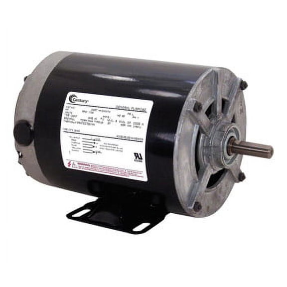 1/4 hp 1725 RPM 48 Frame 115V Split Phase Rigid Base Motor Century # OS2024L