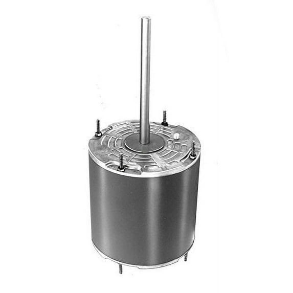 Fasco D792 5.6" Frame Open Ventilated Permanent Split Capacitor Condenser Fan Motor with Ball Bearing, 1/4HP, 825rpm, 208-230V, 60Hz, 1.8 amps