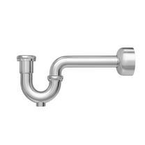 Proflo Pfptb 1-1/4" Brass P-Trap - Cleanout Plug