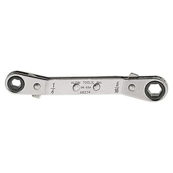 1/4 in. x 5/16 in. Reversible Ratcheting Offset Box Wrench